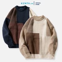 Áo Hoodie Len Nam - KENTA AKL0007 - Chất Len Dày Dặn Mềm Mại, Form Rộng, Phối Style Hàn Quốc
