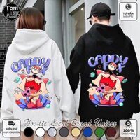 Áo Hoodie Local Brand CANDY FOX nỉ bông cực dày form rộng Unisex giữ ấm chống nắng (HD3060L - Full Box) - Toni.Tee