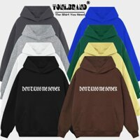 Áo Hoodie Local Brand DONT KISS ME nỉ bông cực dày form rộng Unisex giữ ấm chống nắng (HD1800L - Full Box)