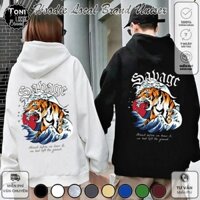 Áo Hoodie Local Brand SABAGE nỉ bông cực dày form rộng Unisex giữ ấm chống nắng (HD9200L - Full Box) - Toni.Tee