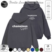 Áo Hoodie Local Brand CHAMELEON nỉ bông cực dày form rộng Unisex giữ ấm chống nắng (HD1400L - Full Box) - Toni.Tee