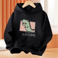 Áo hoodie Mỏng In Hình Khủng Long Dễ Thương Vui Nhộn Cho Bé Trai