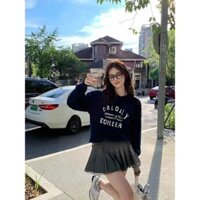 Áo Hoodie mỏng Xiang Nian Ni Áo Hoodie nữ dáng rộng phong cách Hàn Quốc mới