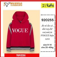 Áo HOODIE mũ hở vai  nữ unisex.Áo Sweater,  from rộng in chữ vải nỉ da cá S9t-14t, no1trend_00284_920255-ZM1