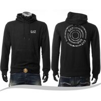 Áo hoodie nam Armani cổ điển mới in hình áo khoác nam có mũ trùm đầu mùa thu giản dị hàng đầu dài tay thể thao