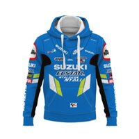 Áo Hoodie nam in hình 3D Logo ô tô Suzuki Áo nỉ