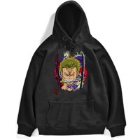 Áo Hoodie Nam In Hình Nhân Vật Roronoa Zoro Trong Phim Hoạt Hình ONE PIECE