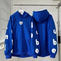 Áo hoodie nam nữ in nổi , áo khoác nỉ cổ chui