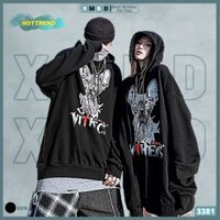 Áo Hoodie Nam Nữ Nỉ Bông Hàng QC Dày Dặn Form Rộng Unisex SWEATER WITHECS - AK3381