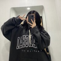 Áo hoodie Nam Nữ SHANGHAI Quảng Châu chất nỉ, form đại oversize