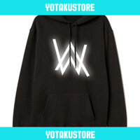 Áo Hoodie Nỉ Alan Walker Áo Nỉ Dày Dặn Phong Cách Trẻ Trung Năng Động Form Rộng Nam Nữ Đủ SIze