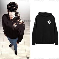 Áo hoodie nỉ Allied New Park Hyung Seok Manhwa Lookism nam nữ đủ size vải nỉ bông cực đẹp