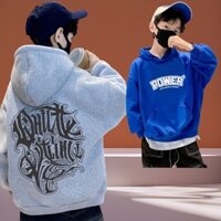 Áo hoodie nỉ bé trai Con Xinh hình in POWER cá tính cho bé từ 14kg đến 48kg