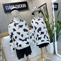 ÁO HOODIE NỈ BÒ SỮA