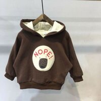 Áo hoodie nỉ bông dày ấm