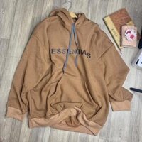 Áo Hoodie Nỉ Bông Hàng Cao Cấp unisexZOZO - NÂU ĐẬM,M