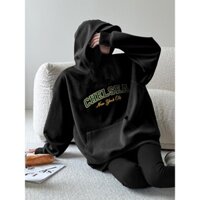 Áo hoodie nỉ bông in chữ CHELSEA