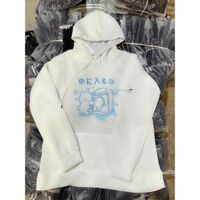 Áo Hoodie Nỉ Bông In Họa Tiết GẤU MilK Form Rộng Unisex Nam Nữ Ulzzang KUN - TRẮNG,M 35 - 49KG<1M55