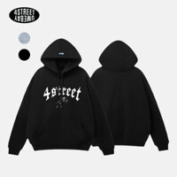 Áo hoodie nỉ bông nam nữ unisex Umebay 4Street, áo khoác nỉ dài tay có mũ form rộng oversize 4ST-HD51