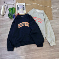 áo Hoodie Nỉ Cổ Chui Không Nón In Họa Tiết Chữ19935tudio – Htm Fashion