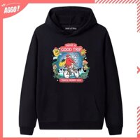 Áo hoodie nỉ Giáng Sinh Noel 2 nỉ bông dày dặn, hoodie đỏ nam nữ mặc form cực đẹp mặc hình Tuần Lộc, Ông Già Noel