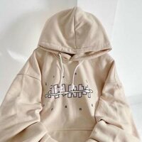 Áo Hoodie Nỉ Ngoại INAM - Áo Khoác Nỉ nam nữ Unisex HD310 - Ảnh Thật - KEM