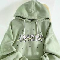 Áo Hoodie Nỉ Ngoại INAM - Áo Khoác Nỉ nam nữ Unisex HD310 - Ảnh Thật - XANH ĐẬU