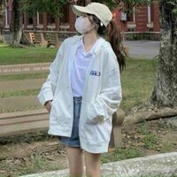 Áo Hoodie Nỉ Ngoại STR - Áo Hoodie nam nữ Unisex HD250 - Ảnh Thật - TRẮNG