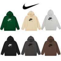 Áo hoodie Nike chính hãng mũ zip bassic form rộng nam nữ unisex, khoác nỉ hoodie basic oversize LOIX saigontee