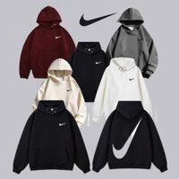 Áo hoodie NIKE thêu dày dặn khoác nỉ nam nữ unisex basic nam nữ form rộng Pypy.Store 004