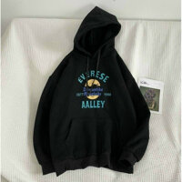 Áo hoodie nữ AALLEY - Đen