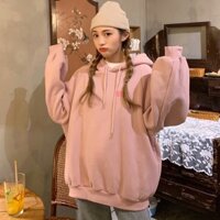 Áo Hoodie Nữ Nỉ PAPERS Màu Xinh Hot Trend