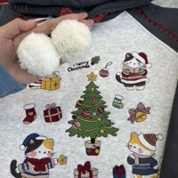 Áo Hoodie nữ thêu Raglan