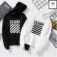 Áo hoodie off white nỉ cao cấp unisex form rộng