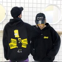Áo hoodie off white simson nỉ unisex freeship