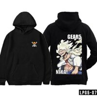 Áo hoodie one piece, áo khoác áo hoodie onepiece in hình luffy gear 5 mẫu mới cực ngầu - HLG507