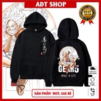 Áo Hoodie One piece Luffy Gear 5 Mũ Rơm Sanji Ace Zoro Đảo Hải Tặc in hình cực chất mẫu HOT