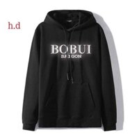 Áo hoodie phản quang🌼Áo hoodie nỉ mũ BOBUI SIÊU DÀY DẶN