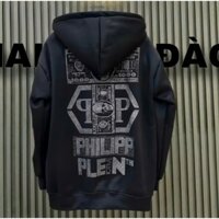 Áo Hoodie Philip kim tuyến Nam Nữ chất nỉ Tàu cực kỳ dày dặn phong cách trẻ chung Menswear Dài Tay cổ tròn
