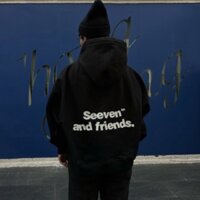 ÁO HOODIE RAGLAN BASIC, Hoodie nỉ bông nam nữ unisex from rộng oversize