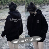 Áo Hoodie SANT.LAURENT Nam Nữ, Áo Nỉ Cao Cấp Nam Nữ Form Rộng Basic Dễ Phối Đồ Bufalo