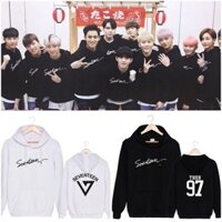 Áo hoodie Seventeen in theo yêu cầu