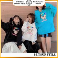 Áo hoodie Sici Uncover Full tag nam nữ 3 màu áo khoác nỉ hoodie uncover basic unisex - Gin store - M - Đen