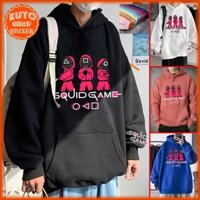 ÁO HOODIE SQUID GAME Nỉ Bông Cao Cấp In Pet Siêu Bền Siêu Đẹp (HD5000 - Kèm Ảnh Thật)