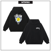 Áo hoodie stussy hoa