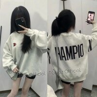 Áo Hoodie Sweater CHAMPION FULL Nam Nữ, Áo Khoác Nỉ Cao Cấp Form Rộng Unisex Trẻ Trung Cá Tính