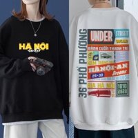 Áo hoodie sweater unisex thu đông Hà Nội Under ấn tượng Đẹp