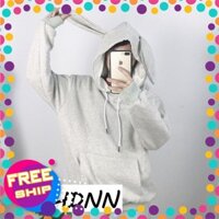 Áo Hoodie Tai Thỏ Ảnh Thật