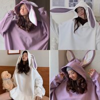 ÁO HOODIE TAI THỎ CỰC XINH IU