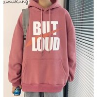 Áo Hoodie Tay Dài Dáng Rộng In Chữ Phong Cách Hip hop Thời Trang Cho Nam Giới Size M-3XL
